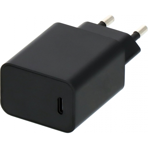 Chargeur USB C 20W PD Professional / Chargeur AC rapide USB C, fiche euro, 1m de câble de raccordement USB C vers USB C fourni)