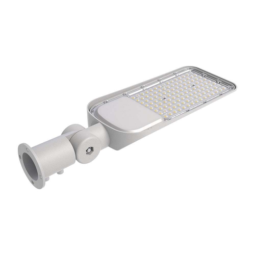 Lampadaire LED sur secteur, Puissance: 30W, 4050lm, 4000K, IP65, avec adaptateur à angle réglable