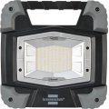 Projecteur LED TORAN portable, rechargeable, connecté en Bluetooth®, 3800 lumen (IP55,40W, autonomie 30h, fonction Powerbank)